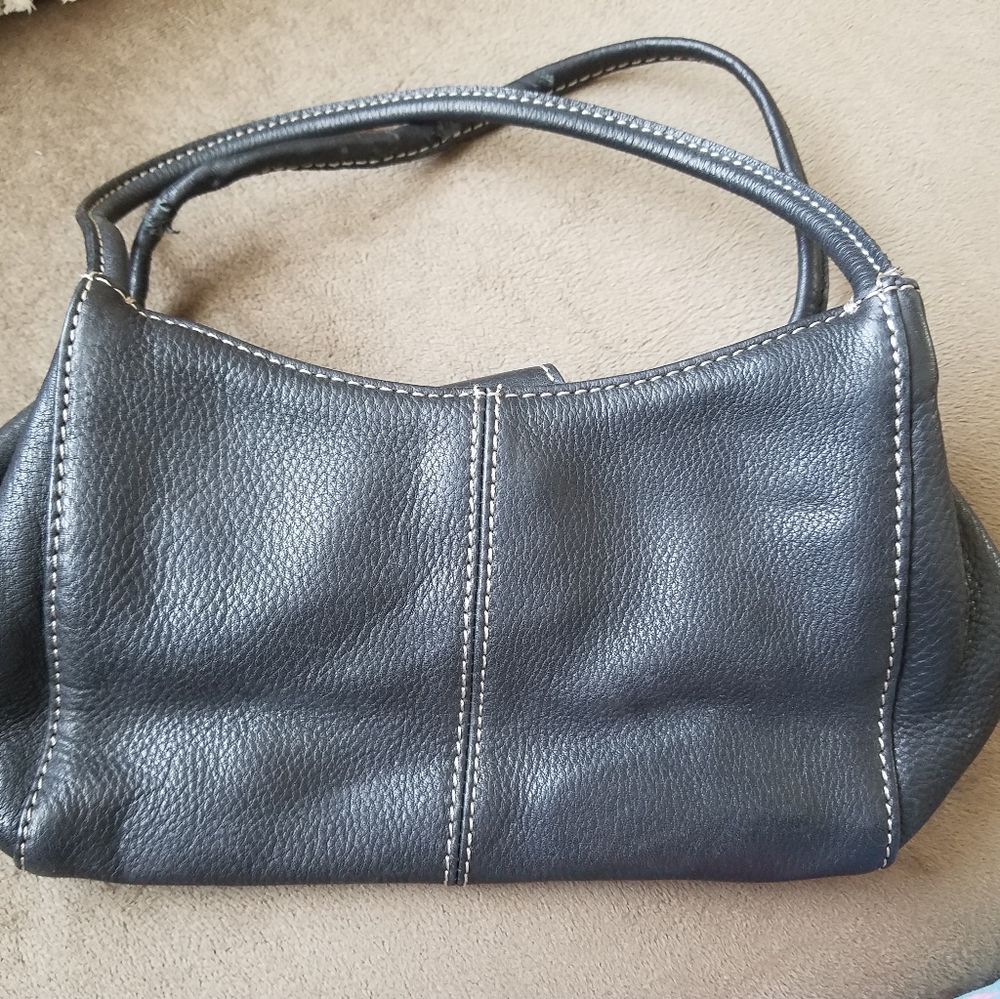 Small black Fossil purse